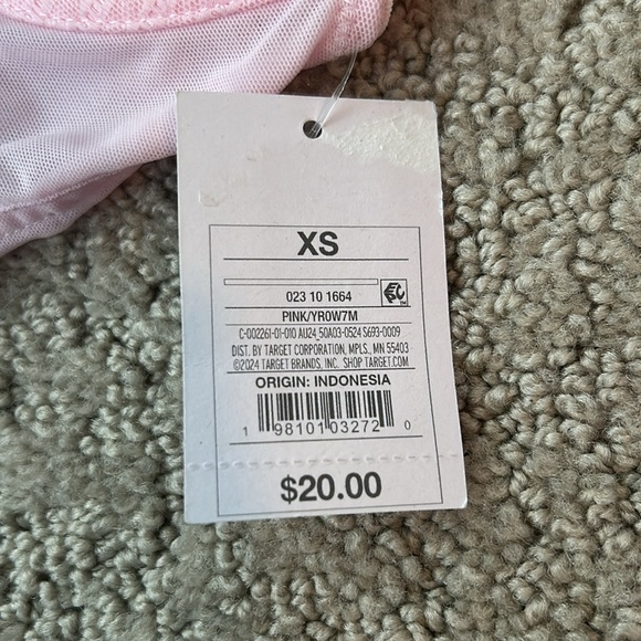 Auden Lace Mesh Corset Bra Lingerie Pink Underwire Bralette Feminine Sexy XS NWT - Picture 4 of 10